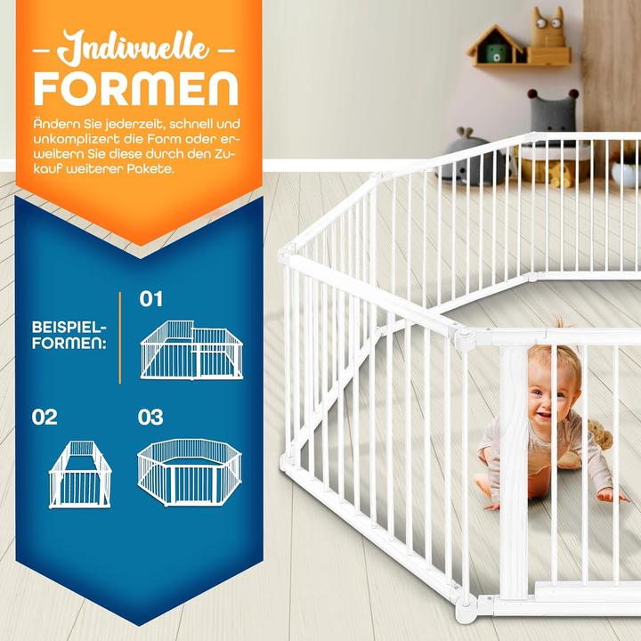 Image du produit Kiduku Parc pour bébé (720 cm, Pin)