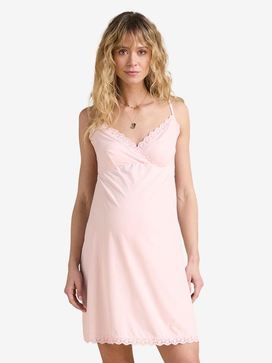 Produktbild Envie de Fraise Nachthemd mit Spitze für Schwangerschaft und Stillzeit mit Recycling-Polyester