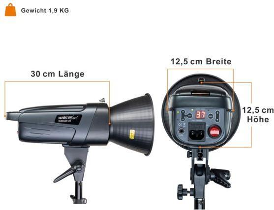 Actual product image Walimex pro Emerger 400 studio flash (400 W, Flash head)