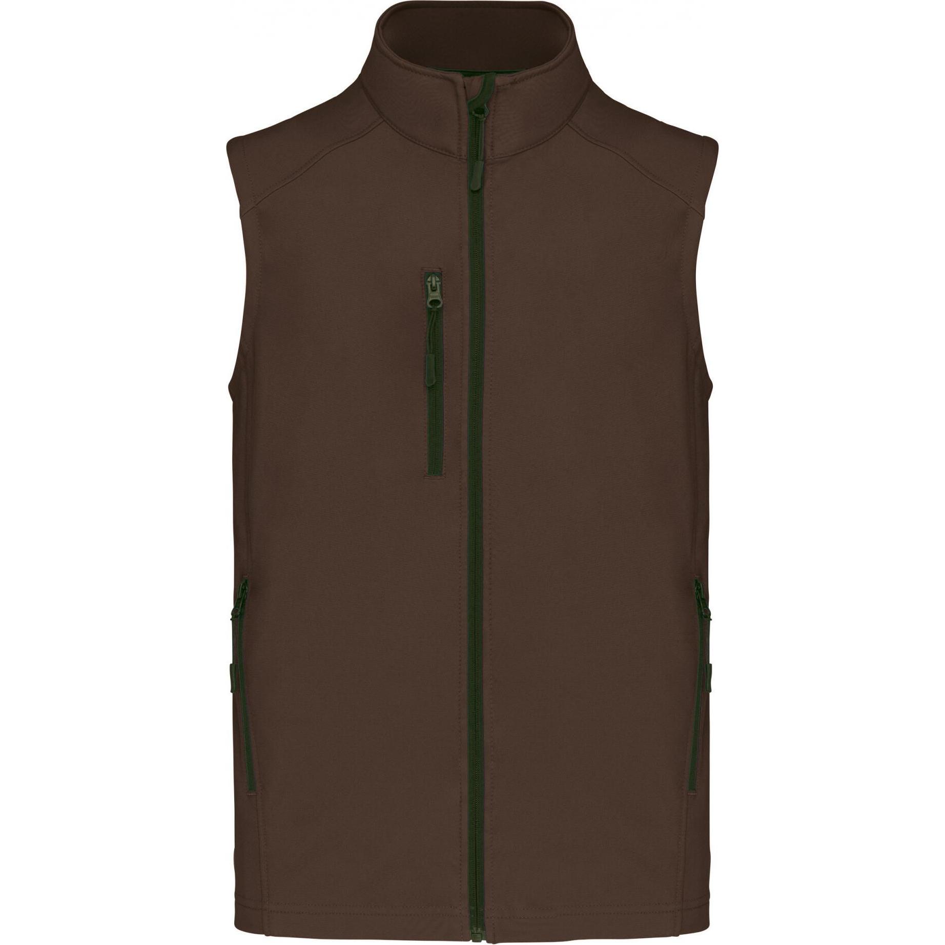 Thumbnail - Kariban, Herren, Jacke, Ärmellose Jacke (XL), Braun, XL