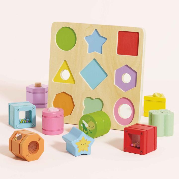 Actual product image Le Toy Van Sensory mould plug board