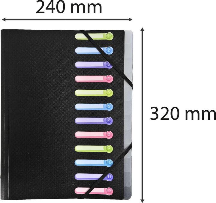 Produktbild Exacompta PP-Ordnungsmappe (A4, 1x)