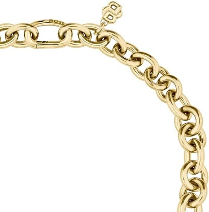 Produktbild Hugo Boss - Live Statement Solid Gold Plated Chain 1580734 (Edelstahl mit Gelbgold-Ionenbeschichtung)