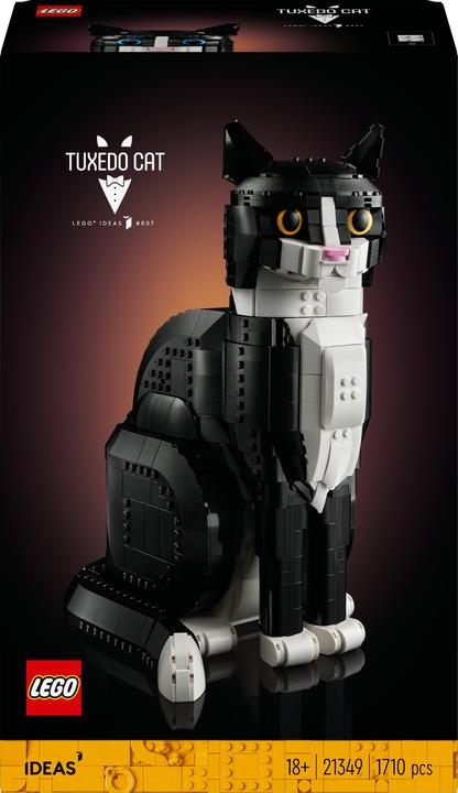 LEGO Gatto bianco e nero (21349, LEGO Ideas, Set LEGO rari)