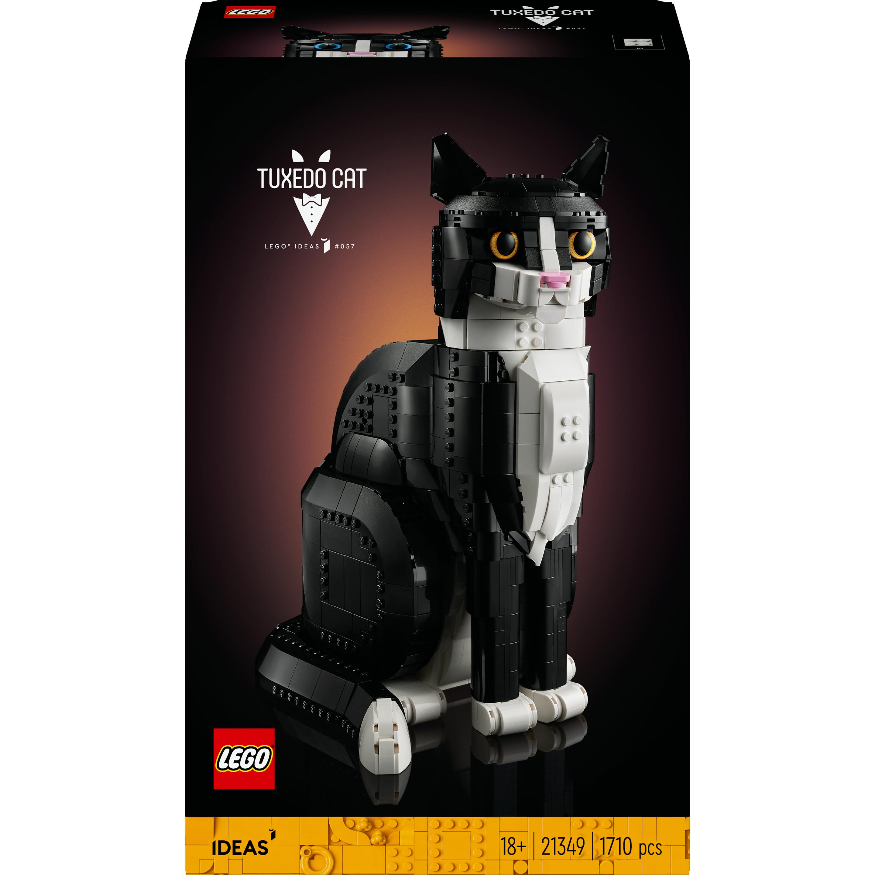 LEGO Schwarz-weisse Katze (21349, LEGO Ideas)