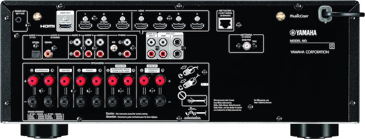 Actual product image Yamaha RX-V6A (7.2 channels, AM, DAB, FM)