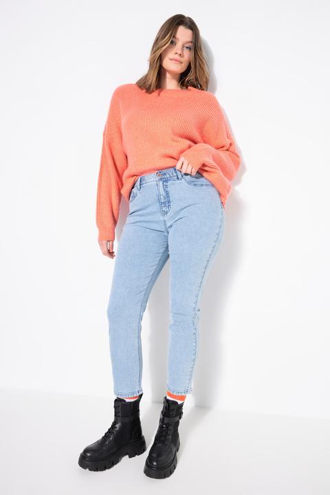Produktbild Studio Untold Mom-Jeans, 5-Pocket, hell gewaschen (58)