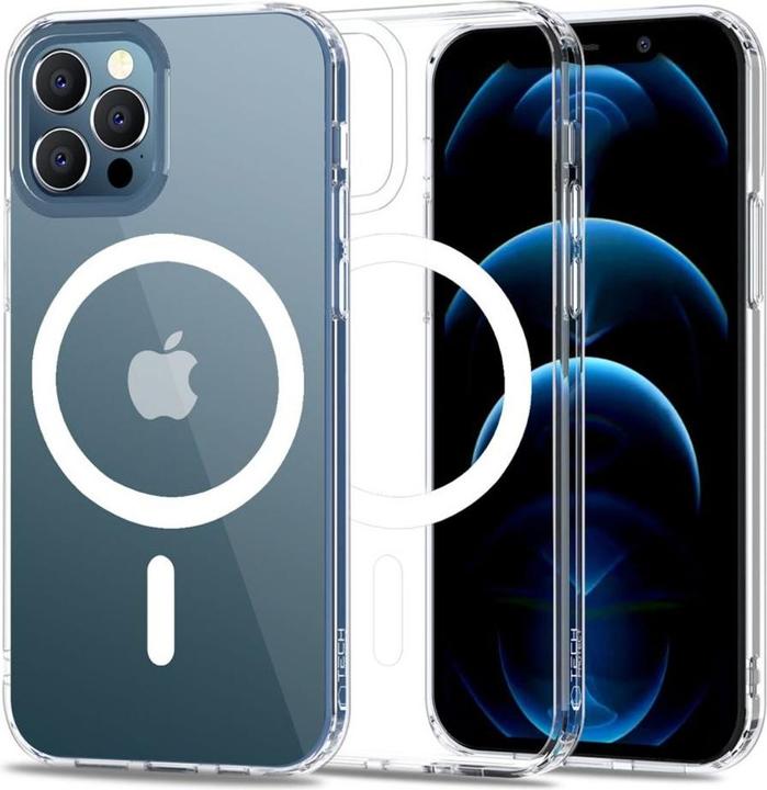 Immagine prodotto Tech Proteggi TECH-PROTECT MAGMAT MAGSAFE IPHONE 12/12 PRO CLEAR (Apple iPhone 12 Pro, Apple iPhone 12)