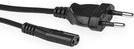 Actual product image ACT Powercord Euro — C7 (0.25 m)
