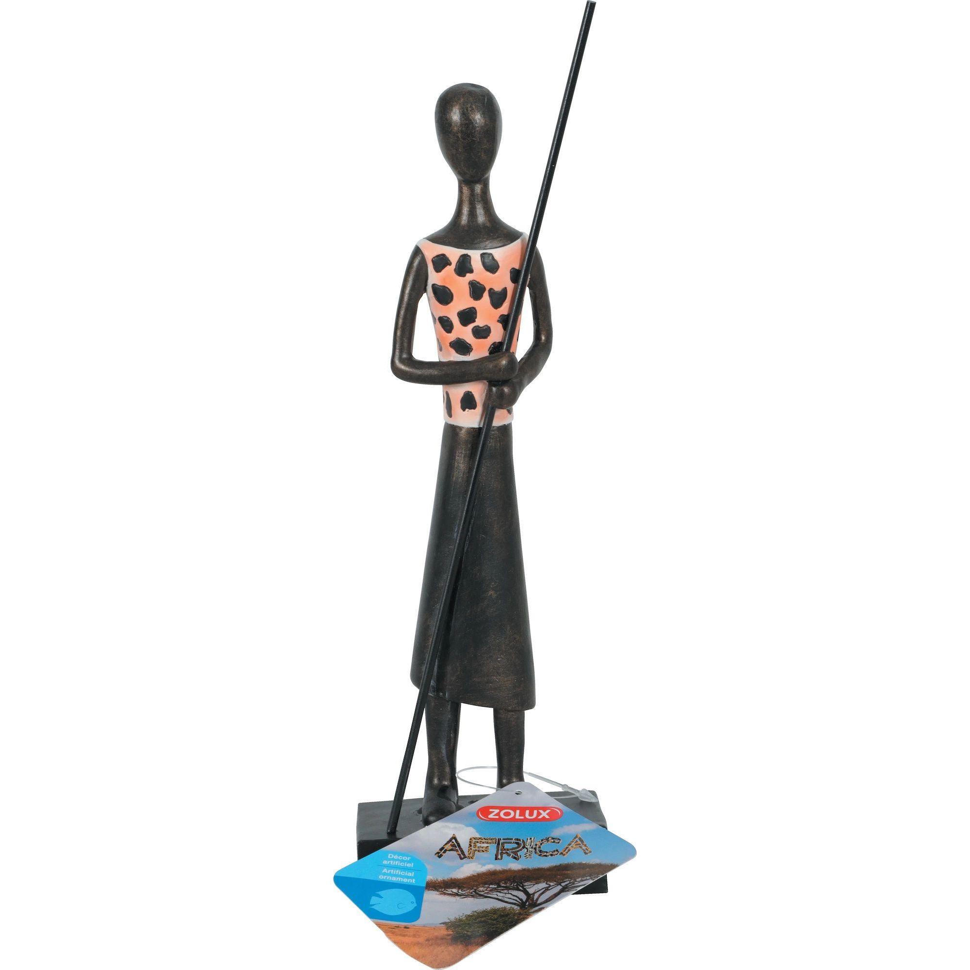 Zolux Aquatic decoration AFRICAN GUARDIAN L (Höhle, sonstige Gegenstände), Aquarium Dekoration