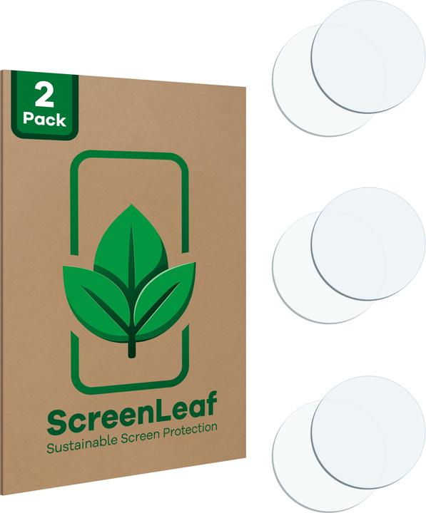 Produktbild ScreenLeaf Schutzfolie nachhaltiger Displayschutz Displayschutzfolie Folie Klar Transparent (2 Stück, Samsung Galaxy Z)