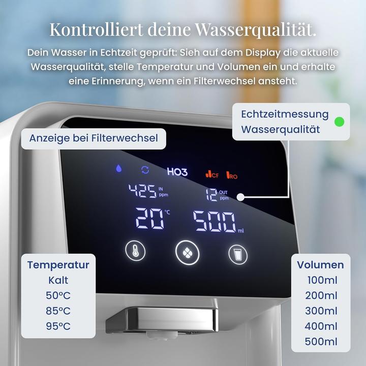 Produktbild HO3 Auftisch Osmoseanlage für Trinkwasser