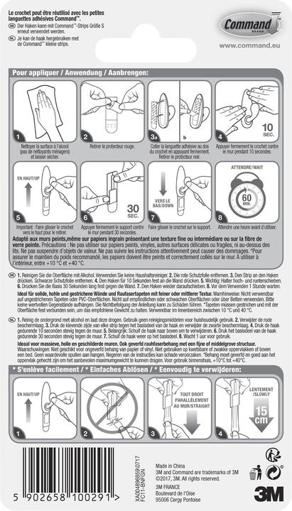 Actual product image Command Hook S