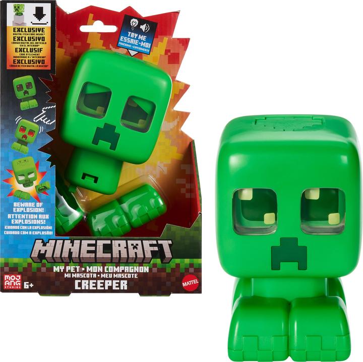 Actual product image Minecraft My Pet Creeper