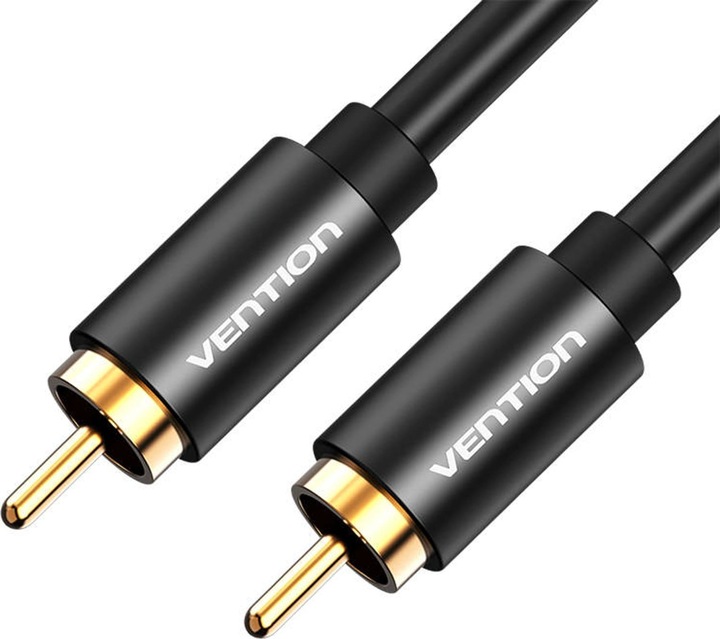 Vention Câble RCA (coaxial) mâle à mâle VAB-R09-B200, 2m (noir) (2 m)
