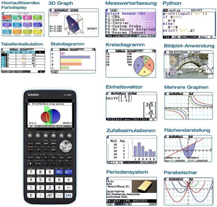 Image du produit Casio FX-CG50 (Piles)