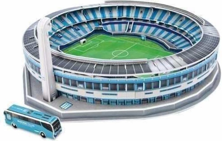 Produktbild Nanostad Racing Club El Cilindro Stadion 3D Puzzle (108 Teile)