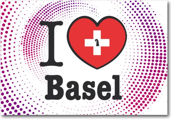 CreaDiva Magnet Basel - I like Basel ESC (1x)