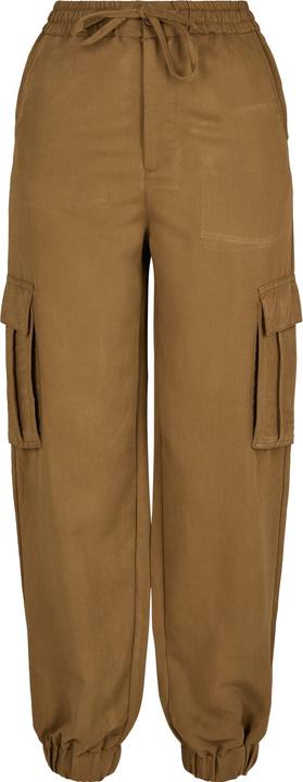 Image du produit Urban Classics Pantalon cargo en viscose sergé pour femmes (M)