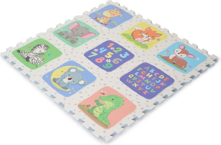 Produktbild Moni Puzzle-Spielmatte Safari 9-teilig (96 x 96 cm)