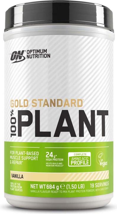 Actual product image Optimum Nutrition Gold Standard 100% Plant (Vanilla, 1 pcs., 684 g)