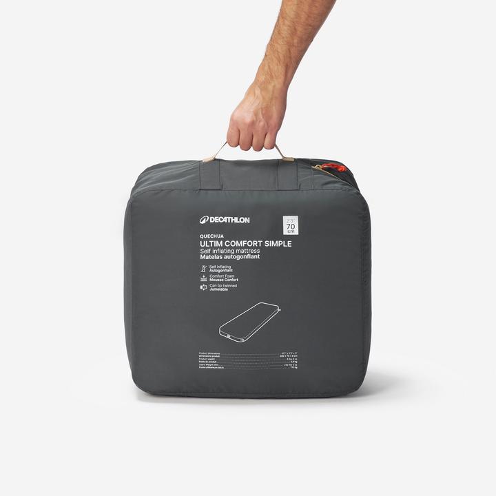 Produktbild Quechua Selbstaufblasende Luftmatratze Ultimate Comfort 70 cm 1 Person
