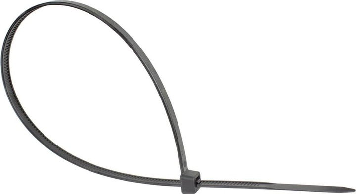 Produktbild Varia Kabelbinder 200 mm x 4,8 mm, schwarz, UL, UV-resistent, -40 C bis 85 C, 100 Stck (Kunststoffkabelbinder, 200 mm, 100 Stk.)