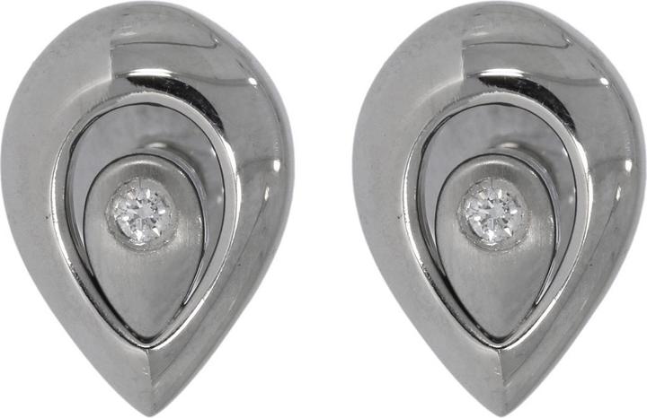 Immagine prodotto Xen Orecchini con diamante 0,04 ct. TW/SI (Solido, Acciaio inox opaco e lucido)