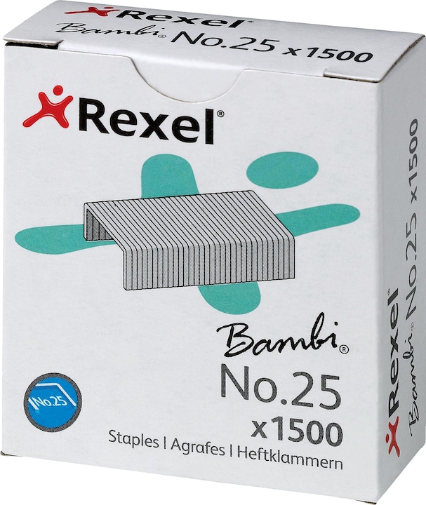 Actual product image Rexel Staples No. 25 (2500 x)