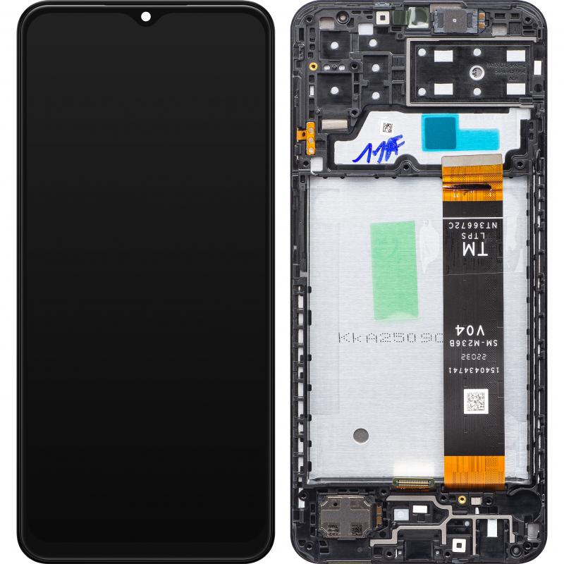 Samsung Display Unit für Galaxy A13 A135, Schwarz (Display), Mobilgerät Ersatzteile