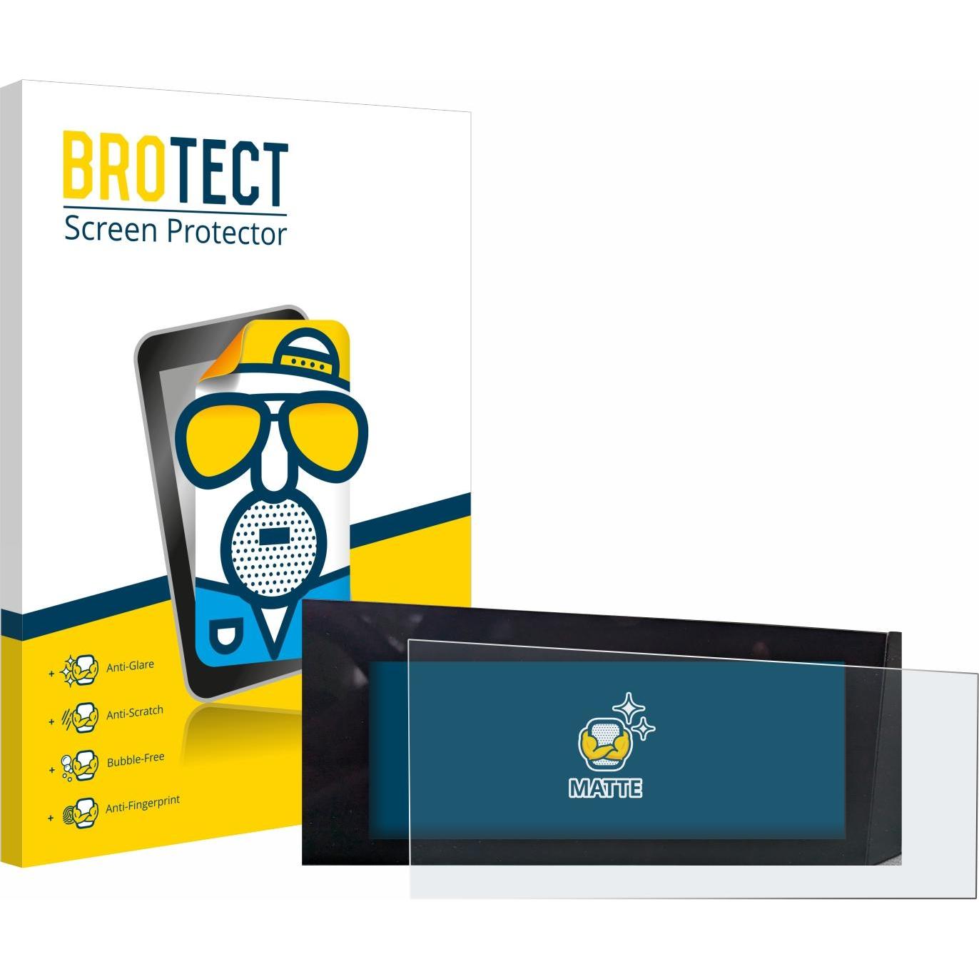 BROTECT, Fahrzeug Navigation Zubehör, Entspiegelungs-Schutzfolie Displayschutz Matt