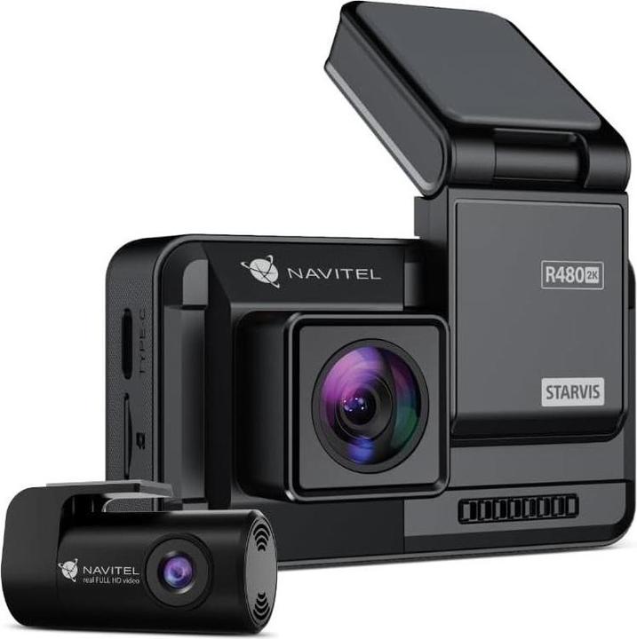Produktbild Navitel R480 (Beschleunigungssensor, Eingebautes Display, Eingebautes Mikrofon, GPS-Empfänger, 2K)
