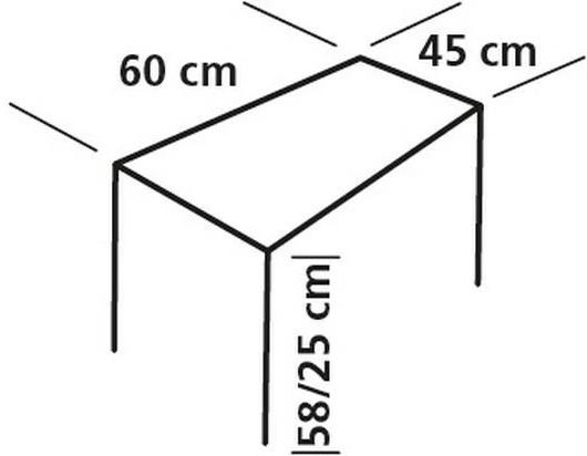 Actual product image Eurotrail Sante camping table