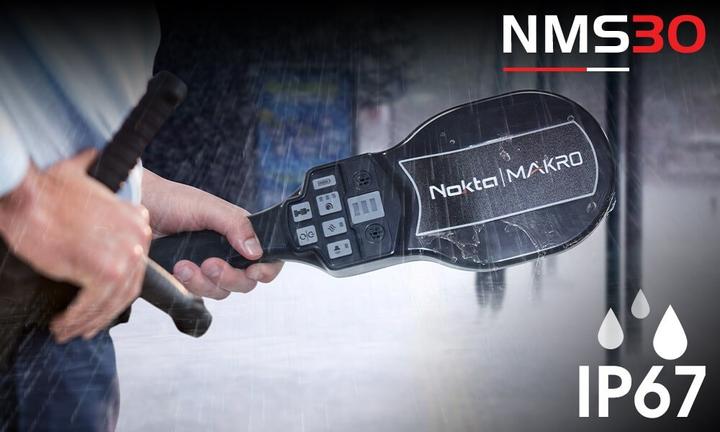 Actual product image Nokta | NMS30 handscanner security metaaldetector