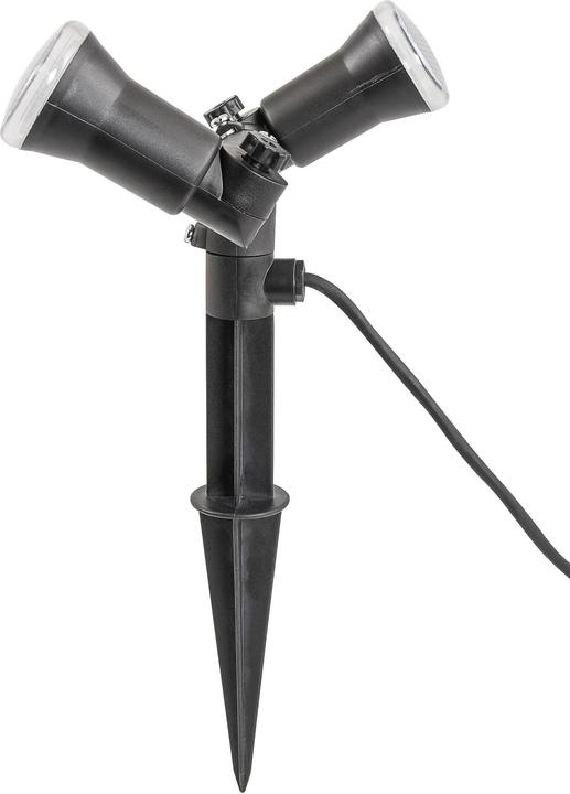 Produktbild Steffen GardenLine Spot mit 2x LED-Lampe (800 lm, IP44)