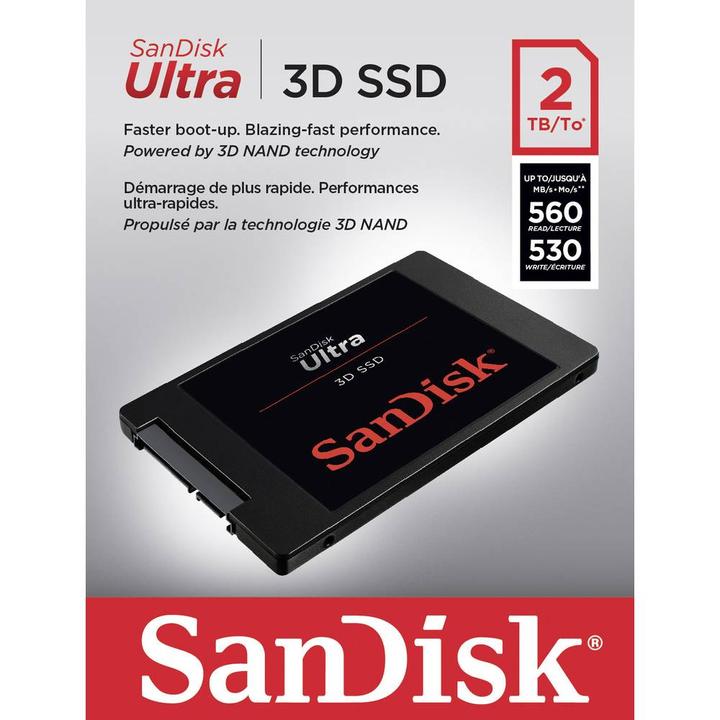Produktbild Sandisk Ultra 3D (2000 GB, 2.5")