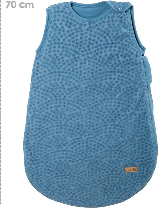 Roba Sleeping bag 'Seashells' indigo (90 cm, 2.5 TOG, All-season)