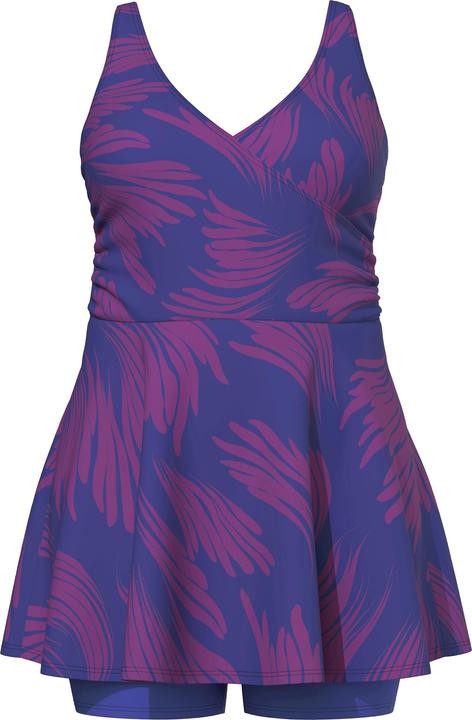 Produktbild Ulla Popken Badekleid mit Shorts, Softcups, Drapierung, recycelt (48)