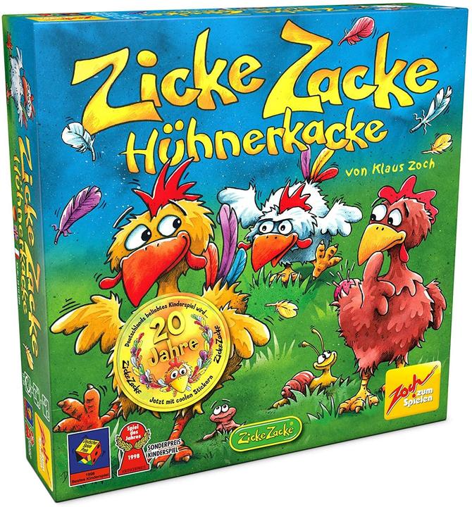 Actual product image Zoch Zicke Zacke Chicken shit (German, 2 - 4 Players)