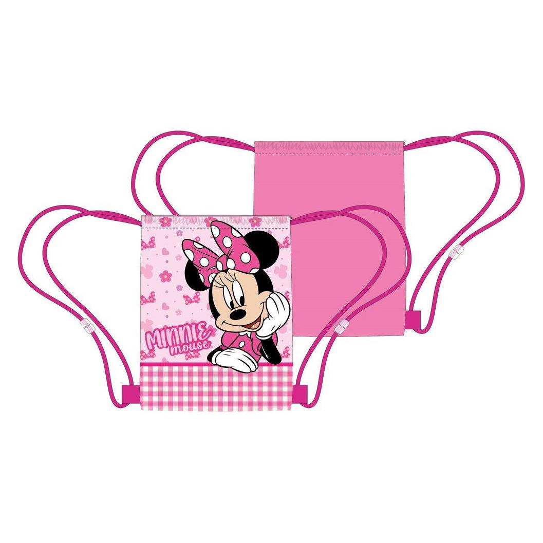 Minnie Mouse, Mädchen, Tasche, Minnie Maus Turnbeutel, Mehrfarbig, Pink