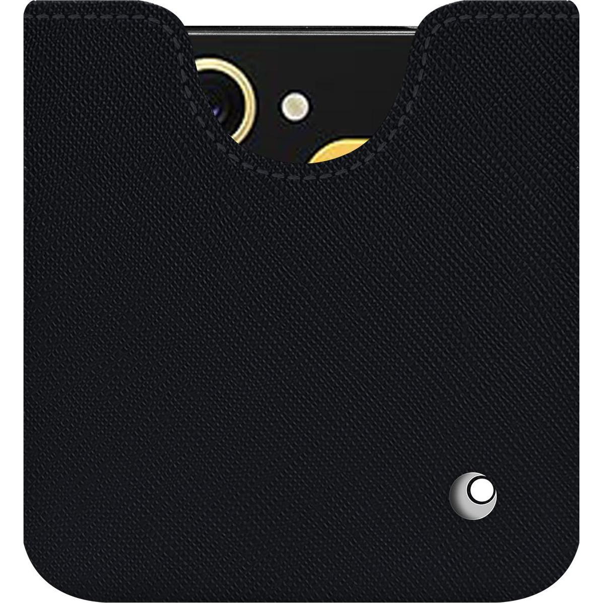 Thumbnail - Noreve Lederschutzhülle (Samsung Galaxy Z Flip6), Smartphone Hülle, Schwarz