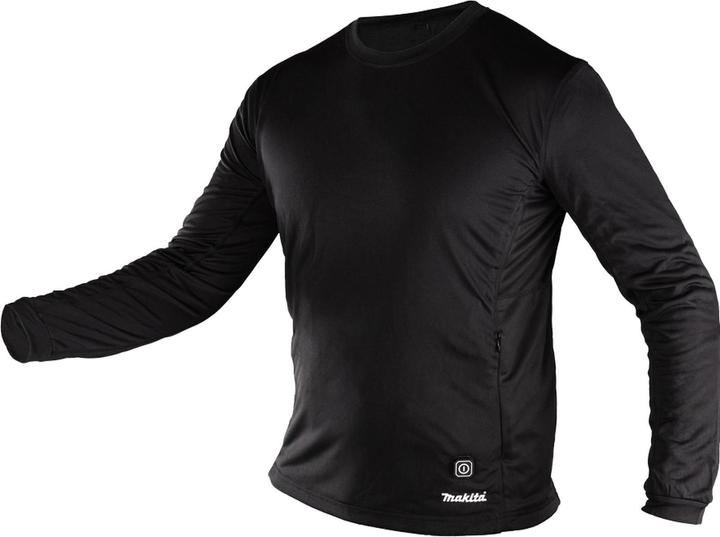 Actual product image Makita Battery thermal shirt DCX201CS | size S | 12V / 14.4V /18V, without battery, without charger (S)