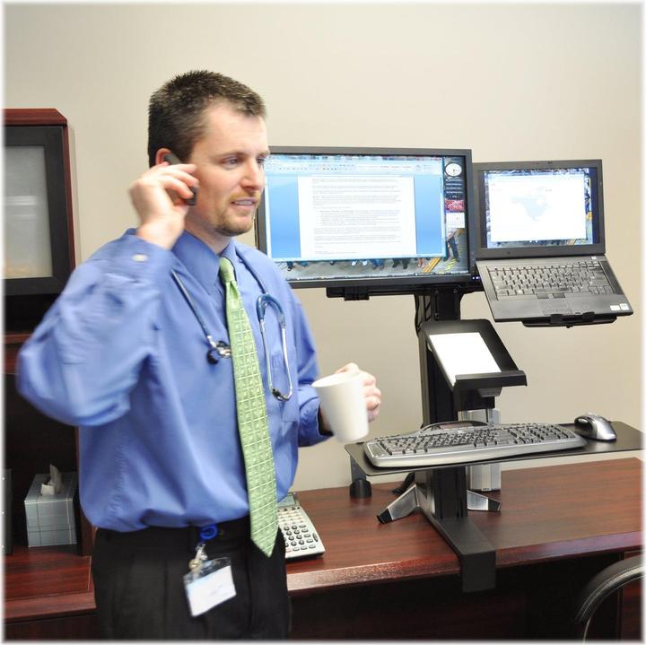 Actual product image Ergotron document holder kit, WorkFit-S