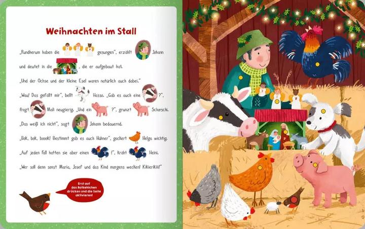 Produktbild Mein kunterbuntes Soundbuch – Weihnachtsgeschichten (Deutsch, Anna Taube, 2022)