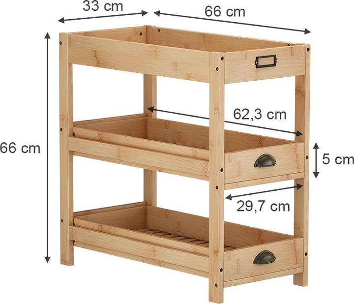 Immagine prodotto Vicco Legum (66 x 33 x 66 cm)