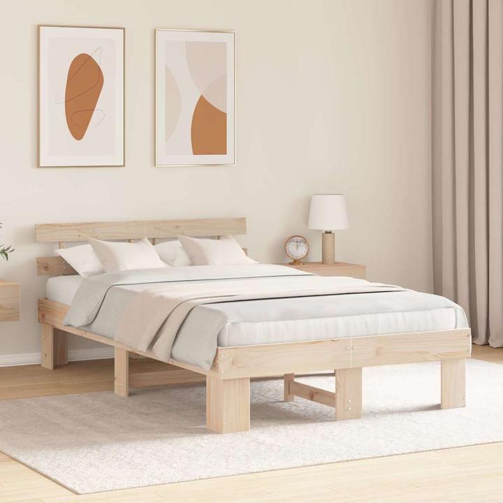 Image du produit vidaXL Bettrahmen (135 x 190 cm)