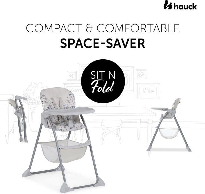 Actual product image Hauck Sit N Fold (Highchair)
