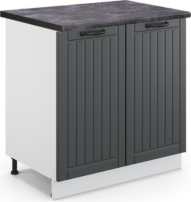 Anthrazit, Anthrazit Landhaus, Weiss