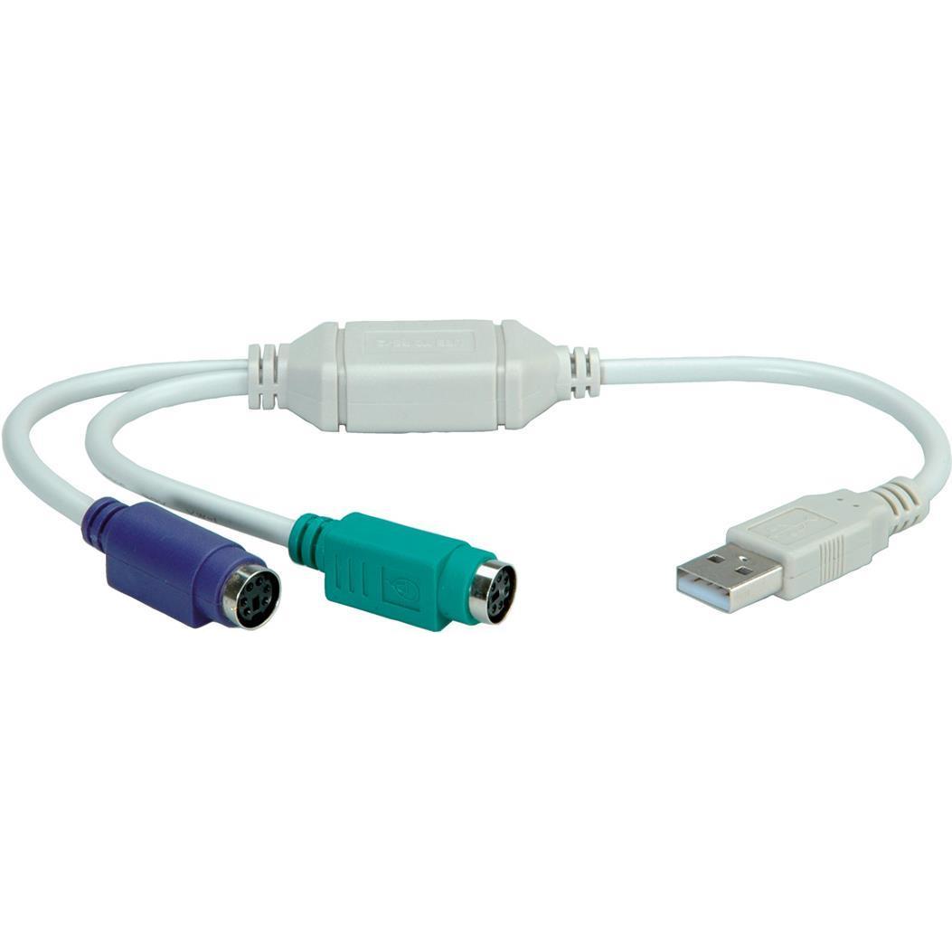 Roline USB 2.0 zu PS/2, Data Converter