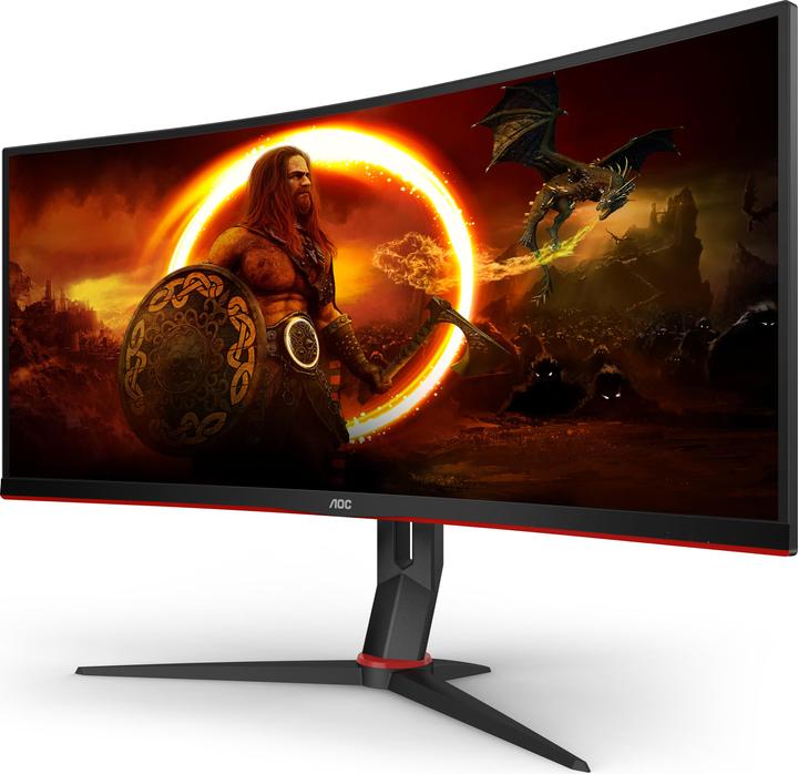 Actual product image AOC CU34G2/BK (3440 x 1440 pixels, 34")